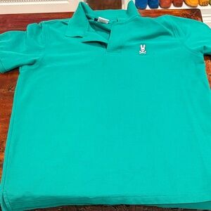 Psycho Bunny Green Polo Shirt